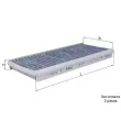 Filtre, air de l'habitacle KNECHT LAK 235/S - Visuel 1