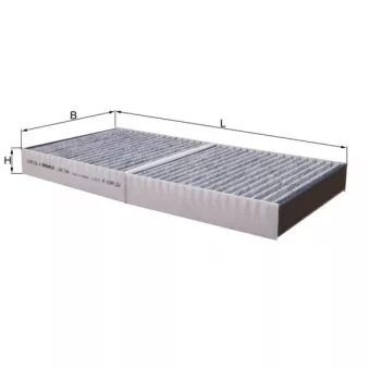 Filtre, air de l'habitacle KNECHT LAK 246