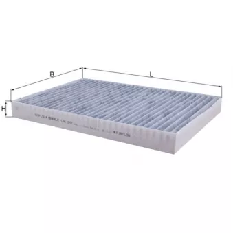Filtre, air de l'habitacle KNECHT LAK 247
