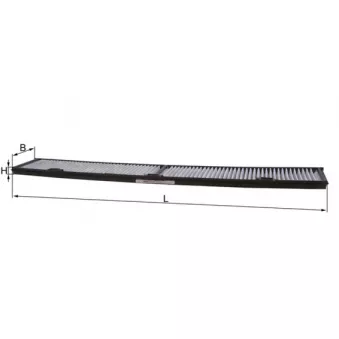 Filtre, air de l'habitacle KNECHT LAK 248