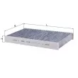 Filtre, air de l'habitacle KNECHT LAK 280 - Visuel 1