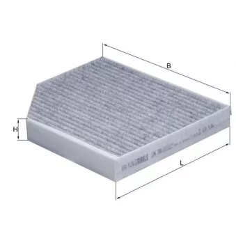 Filtre, air de l'habitacle KNECHT LAK 386