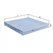 Filtre, air de l'habitacle KNECHT LAK 430 - Visuel 1