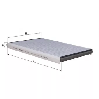 Filtre, air de l'habitacle KNECHT LAK 441