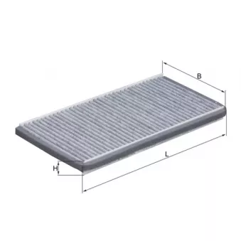 Filtre, air de l'habitacle KNECHT LAK 448