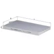 Filtre, air de l'habitacle KNECHT LAK 469 - Visuel 1