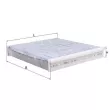 Filtre, air de l'habitacle KNECHT LAK 490 - Visuel 1