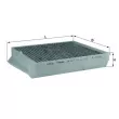 Filtre, air de l'habitacle KNECHT LAK 54/1 - Visuel 1