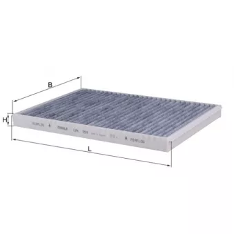Filtre, air de l'habitacle KNECHT LAK 594