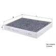 Filtre, air de l'habitacle KNECHT LAK 675/2/S - Visuel 1