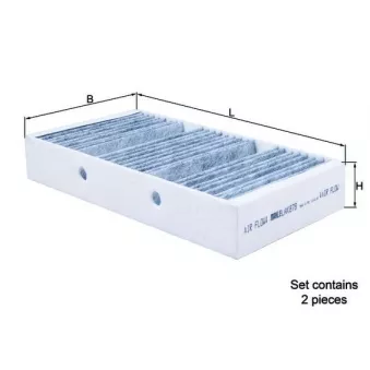 Filtre, air de l'habitacle KNECHT LAK 878/S