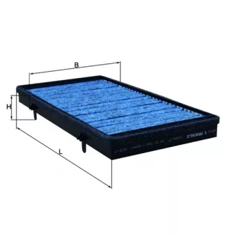 Filtre, air de l'habitacle KNECHT LAO 382