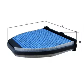 Filtre, air de l'habitacle KNECHT LAO 413