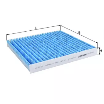 Filtre, air de l'habitacle KNECHT LAO 430
