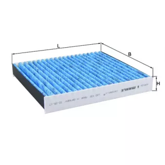 Filtre, air de l'habitacle KNECHT LAO 436