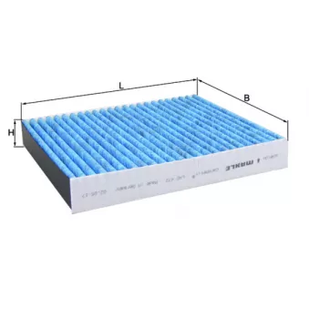 Filtre, air de l'habitacle KNECHT LAO 472