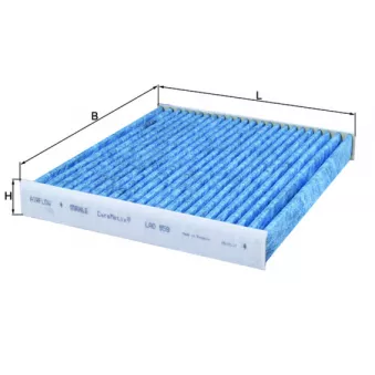 Filtre, air de l'habitacle KNECHT LAO 859