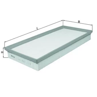 Filtre à air KNECHT LX 1004