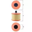 Filtre à air KNECHT LX 1035 - Visuel 1