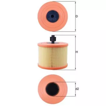 Filtre à air KNECHT LX 1035