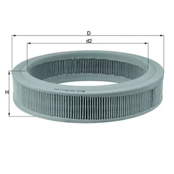 Filtre à air KNECHT LX 108