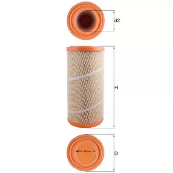 Filtre à air KNECHT LX 1142