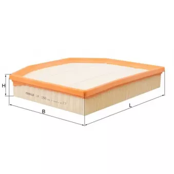 Filtre à air KNECHT LX 1250
