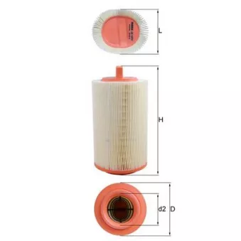 Filtre à air KNECHT LX 1277