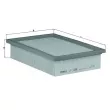 Filtre à air KNECHT LX 1285 - Visuel 1