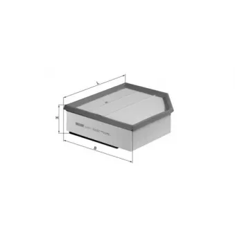 Filtre à air KNECHT LX 1289/1