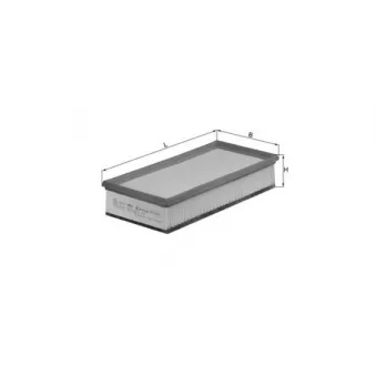 Filtre à air KNECHT LX 1295