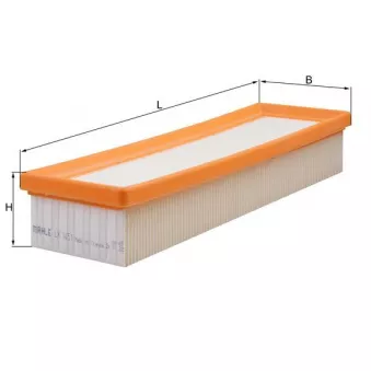 Filtre à air KNECHT LX 1451