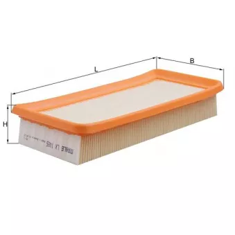 Filtre à air KNECHT LX 1465