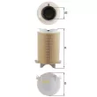 Filtre à air KNECHT LX 1566 - Visuel 1