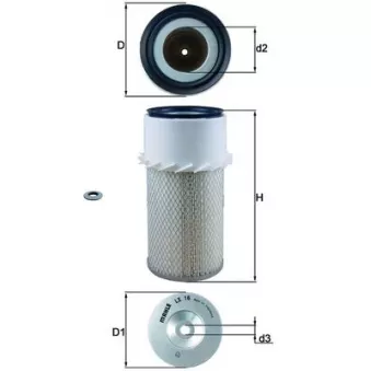 Filtre à air KNECHT LX 16