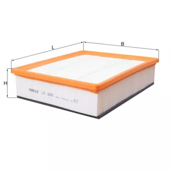 Filtre à air KNECHT LX 1605