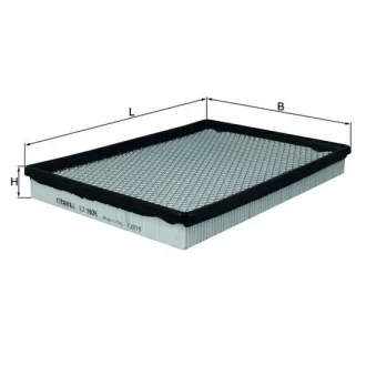 Filtre à air KNECHT LX 1636