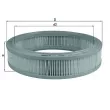 Filtre à air KNECHT LX 1638 - Visuel 1