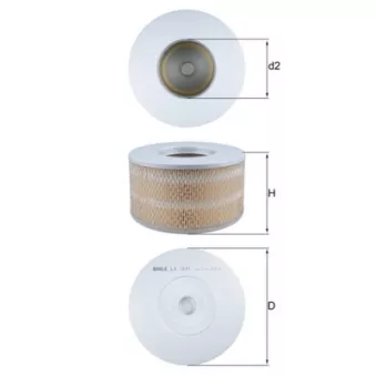 Filtre à air KNECHT LX 1641