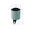 Filtre à air KNECHT LX 1650 - Visuel 1