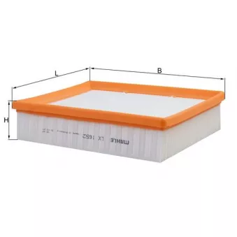 Filtre à air KNECHT LX 1652
