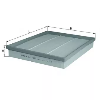 Filtre à air KNECHT LX 1683