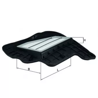 Filtre à air KNECHT LX 1685/5
