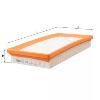 Filtre à air KNECHT LX 1781/2