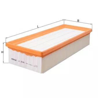 Filtre à air KNECHT LX 2046