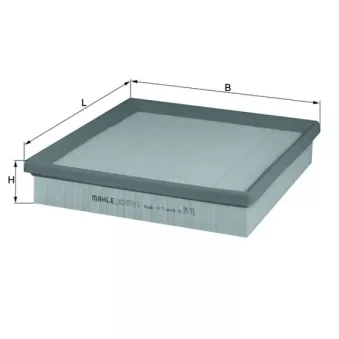 Filtre à air KNECHT LX 2077/3