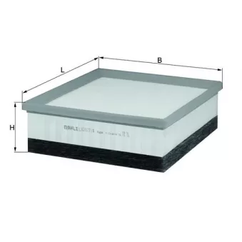 Filtre à air KNECHT LX 2077/4