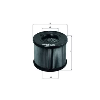 Filtre à air KNECHT LX 2283