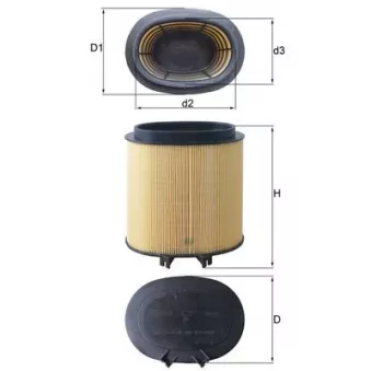 Filtre à air KNECHT LX 2974