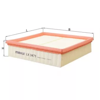 Filtre à air KNECHT LX 3471